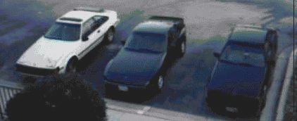 DJ's 3 cars lined up in a row